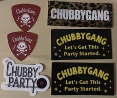 CHUBBYGANG ノベルティ ステッカー 6点まとめ売りのサムネイル