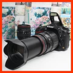 ❤️予備バッテリー付き❤️Nikon D750 超望遠300㎜ダブルズーム