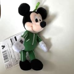 ミッキーマウス　カラフル練習着マスコット　緑