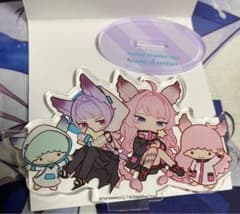 サンリオ×グラブル　アクリルスタンド　カトル＆エッセル＆リトルツインスターズのサムネイル