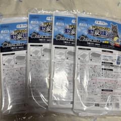 デオフリー　システムトイレ用　強力炭消臭シート　4枚　猫　トイレ用品　ペットプロのサムネイル