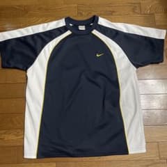 オールドナイキ　NIKE FIT DRY Tシャツ ネイビー XXLのサムネイル