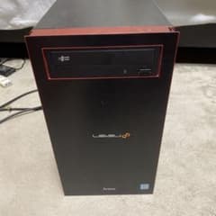 第6世代 Level∞ゲーミングデスクトップ ブラック/レッドのサムネイル