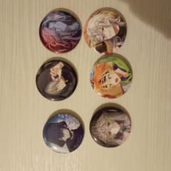 アニメキャラクター缶バッジ6個セット　18TRIP エイトリのサムネイル