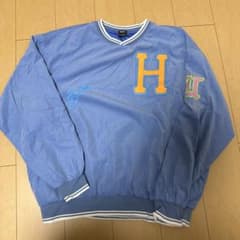 HUF ハフ ナイロンプルオーバー ブルー Lのサムネイル