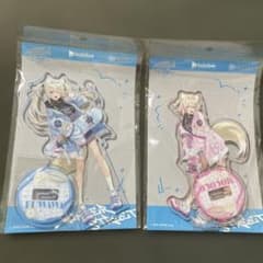 ホロライブ FUWAMOCO アクスタ ウィンターストリート - メルカリ