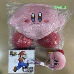 星のカービィ もっちり超BIGぬいぐるみ　だきつきポシェット　マリオ フィギュア