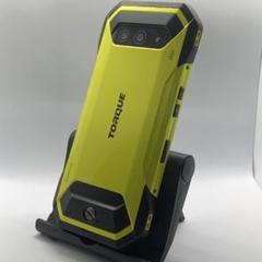 京セラ TORQUE 5G KYG01 イエロー SIMフリー au タフネス - メルカリ