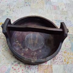 備前焼　小山末廣　手桶型鉢　花入　水盤にも　岡山伝統工芸品 備前焼 小山末廣 手桶型鉢 花入 水盤にも 岡山伝統工芸品 - メルカリ