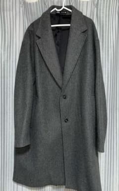 ZARA グレー チェスターコート Lサイズ
