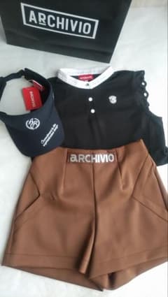 TM様専用】archivio ゴルフウェア 3点セット - メルカリ