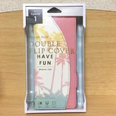 PGA 手帳型 フリップカバー Xperia トロピカル XP1FP09PKのサムネイル