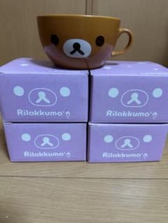 リラックマ クマ顔 マグカップ 茶色2個のサムネイル
