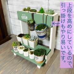 L04 多肉植物棚 多肉棚 花台 鉢台 多肉植物 観葉植物 ディスプレイ