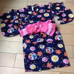 キッズ　浴衣のサムネイル