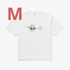【限定】ゴジラ ラコステ コラボTシャツ　S lacoste 白 Lacoste ラコステ ゴジラ tシャツ Sサイズ 4 ホワイト - メルカリ