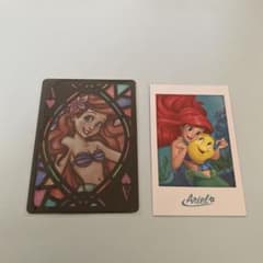 ディズニー アリエル カード 2枚セットのサムネイル