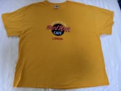 Hard Rock CAFE LONDON Tシャツ イエローのサムネイル