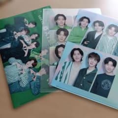 LOTTE XYLITOL x BTS クリアファイル 3枚セットのサムネイル