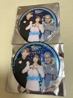 ホロ＆ノーマルfhana缶バッジ 2個セットANIMAX MUSIX2025