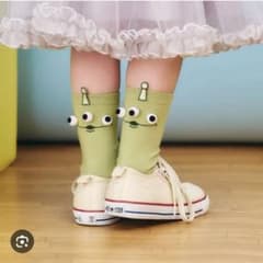 토이 스토리 리틀 그린 맨 양말 16-18 센치메터
