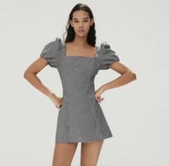 zara ギンガムチェック柄ワンピースのサムネイル