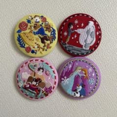 ディズニー 刺繍缶バッジのサムネイル