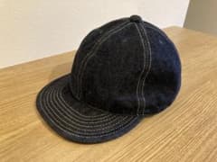HIGHER セルビッチデニムキャップ レザーストラップ付きのサムネイル