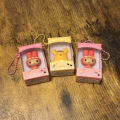 サンリオキャラクターズ ミニチュアキーホルダー 3個セットのサムネイル