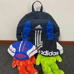 サッカーリュック（ボール収納付き）☆おまけ帽子2個のサムネイル