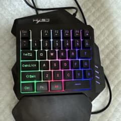 HXSJ V100 片手ゲーミングキーボード 本体のサムネイル