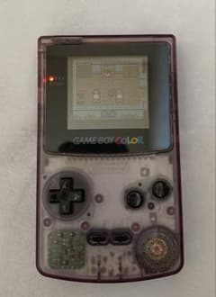 任天堂 ゲームボーイカラー 本体 パープル ソフト付きのサムネイル