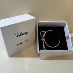 PANDORA Disney ミッキーマウス ブレスレットセーフティチェーン付き 