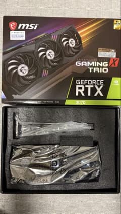 MSI RTX3070 GAMING X TRIO 8G 箱・付属品完備 - メルカリ