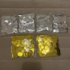 コンフェッティシャワー　金　銀　計100gのサムネイル