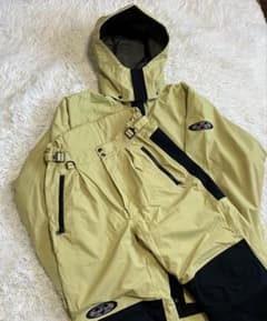 90s OLD mont-bell スキーウェア ライムグリーン セットアップ - メルカリ