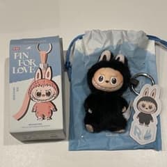 正規品 ラブブ イニシャル LABUBU PIN FOR LOVE Rのサムネイル