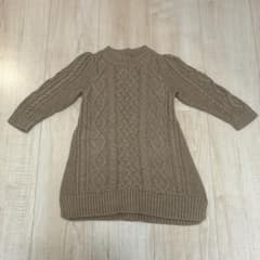 Baby GAP ケーブルニットワンピース 90センチ