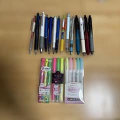 ボールペン 蛍光ペン まとめ売り セットのサムネイル