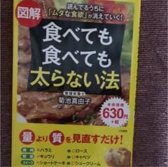 図解食べても食べても太らない法     買った時に見た位ですので綺麗だと思いますのサムネイル