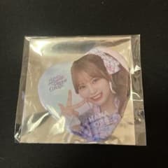 #*様 =LOVE 大場花菜 絶対アイドル辞めないで 缶バッジ ハート型のサムネイル