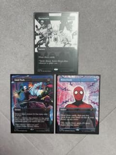 スパイダーマンSecret Lair ボーナスシート3種 - メルカリ