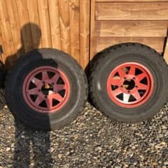 最終値下げ！タイヤホイールセット　ヨコハマジオランダー　30×9.50R15のサムネイル