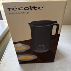 レコルトrecolte Auto Cooking Pot Large ブラック レコルト自動調理ポット ラージ ／ ナチュラルブラック RSY-3(BK