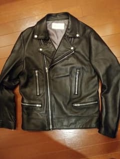 ゴスタールジフーガ ダブルライダース レザージャケット ラムレザー 48のサムネイル