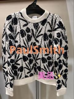 【値下げしました！】Paul Smith チューリップ柄 ニットセーターのサムネイル