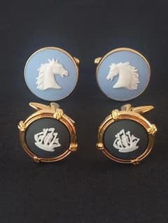 ウエッジウッド 帆船 馬 モチーフ カフス 2組セット 8―2 - メルカリ