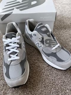 Kieth ホノルル店購入新品New Balance 992 グレー スニーカー - メルカリ