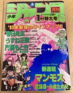 月刊少年ジャンプ1985年1月号 センターカラー やるっきゃ騎士