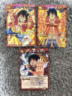 ミラバト　モンキー・D・ルフィ 3枚セットのサムネイル
